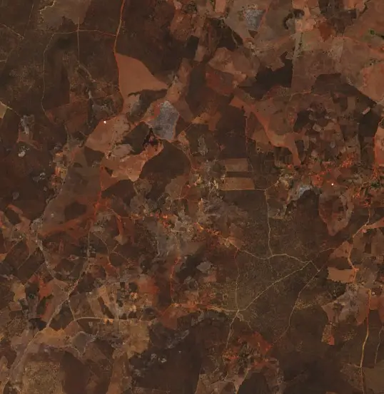 After — Presidente Jânio Quadros (Sentinel-2, 2026-09-29)