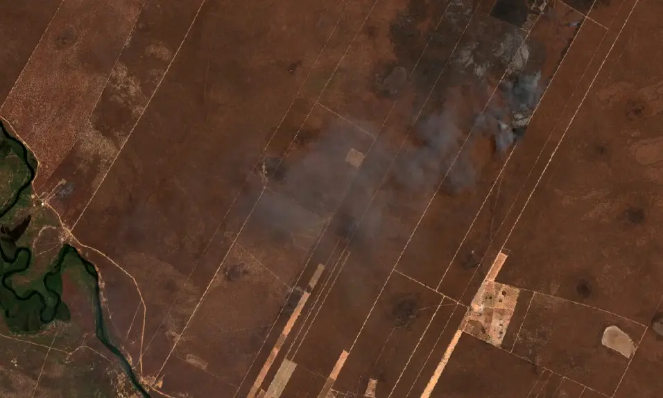 After — Mansidão (Sentinel-2, 2026-10-12)