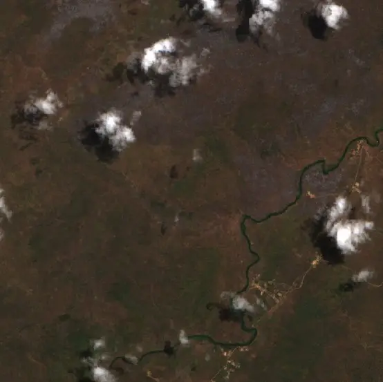 After — Jenipapo dos Vieiras (Sentinel-2, 2026-09-17)