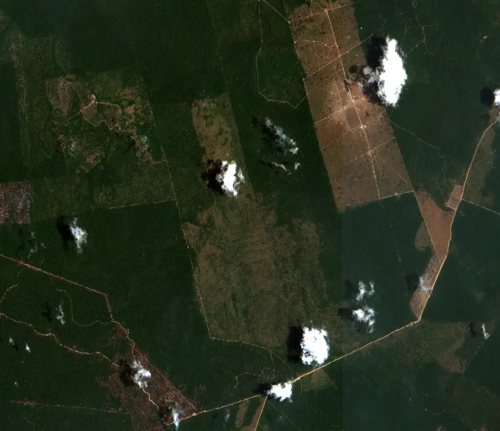 Before — Santarém (Sentinel-2, 2026-10-07)