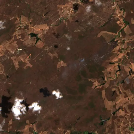 After — Caipu (Sentinel-2, 2026-10-19)