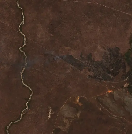 Depois — Gentio do Ouro (Sentinel-2, 2026-09-14)