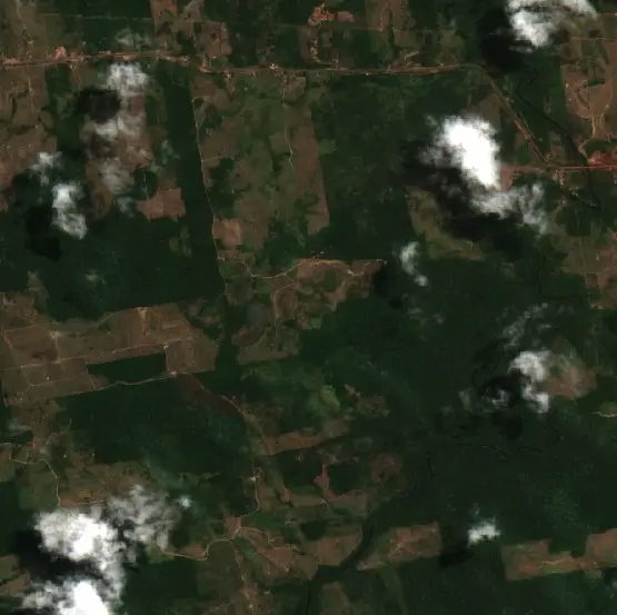 Antes — Rurópolis (Sentinel-2, 2026-08-30)