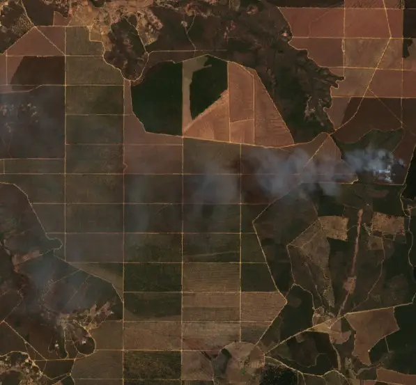 After — São João do Paraíso (Sentinel-2, 2026-10-09)