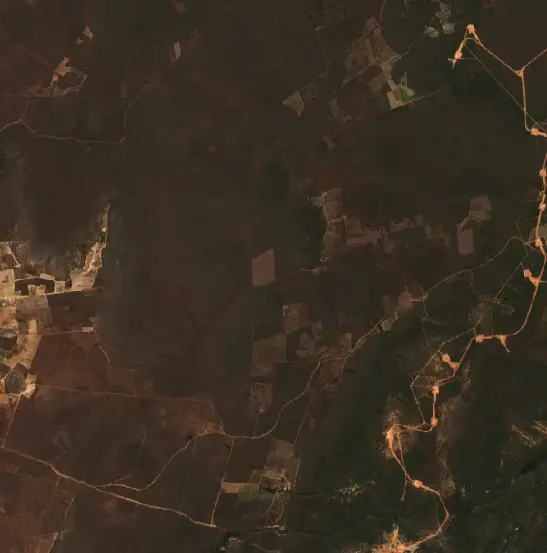 After — Ourolândia (Sentinel-2, 2026-09-09)