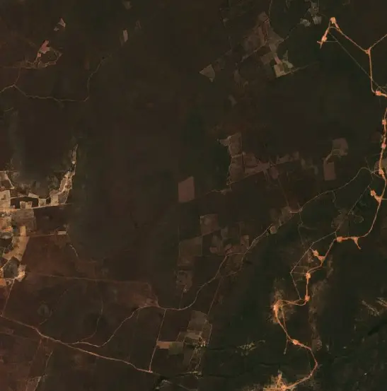 Before — Ourolândia (Sentinel-2, 2026-08-22)