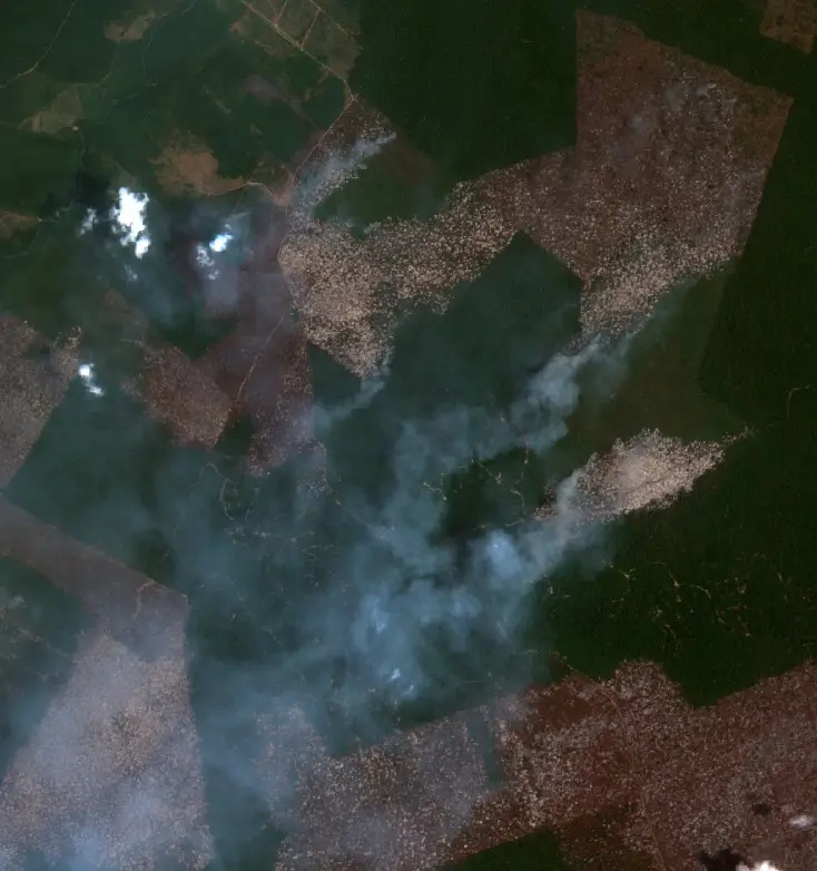 Depois — Uruará (Sentinel-2, 2026-10-17)