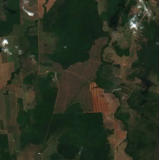 After — Matupá (Sentinel-2, 2026-10-17)