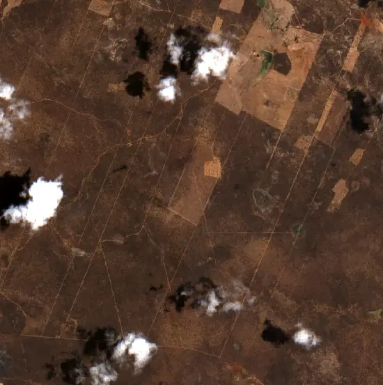 After — Santa Maria da Boa Vista (Sentinel-2, 2026-10-19)