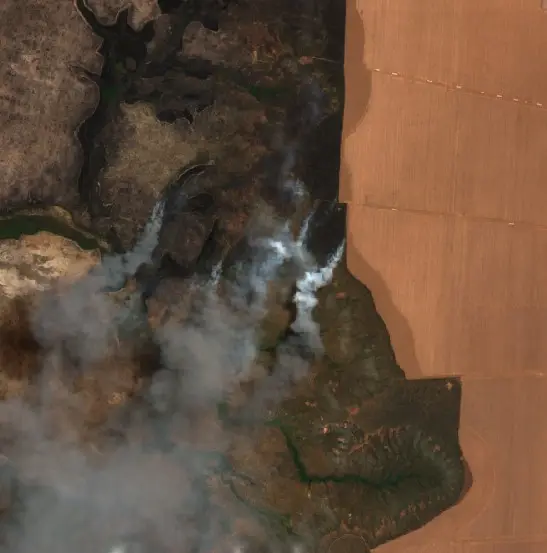 After — Mateiros (Sentinel-2, 2026-09-15)