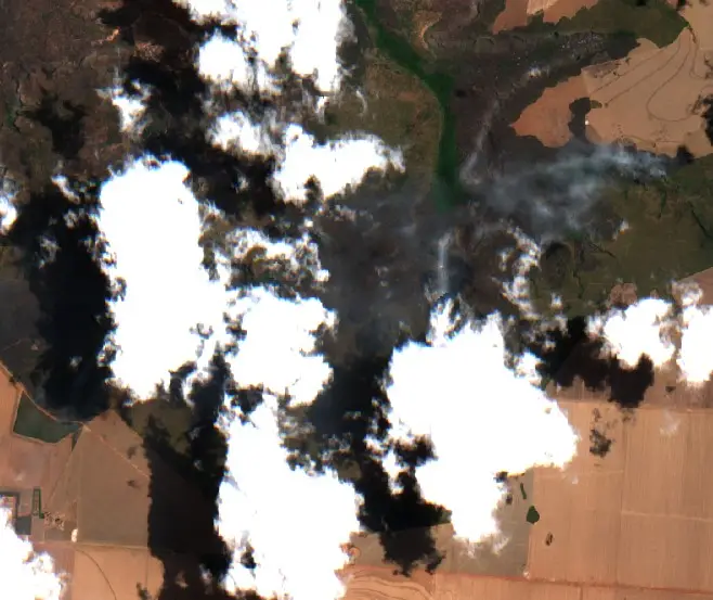 After — Ribeiro Gonçalves (Sentinel-2, 2026-09-30)