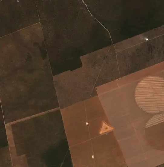 Antes — Correntina (Sentinel-2, 2026-08-31)