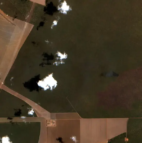 After — Ribeiro Gonçalves (Sentinel-2, 2026-10-10)