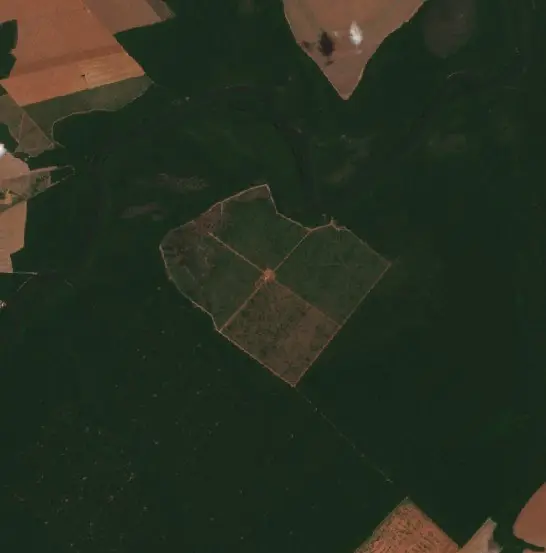 After — Marcelândia (Sentinel-2, 2026-10-14)