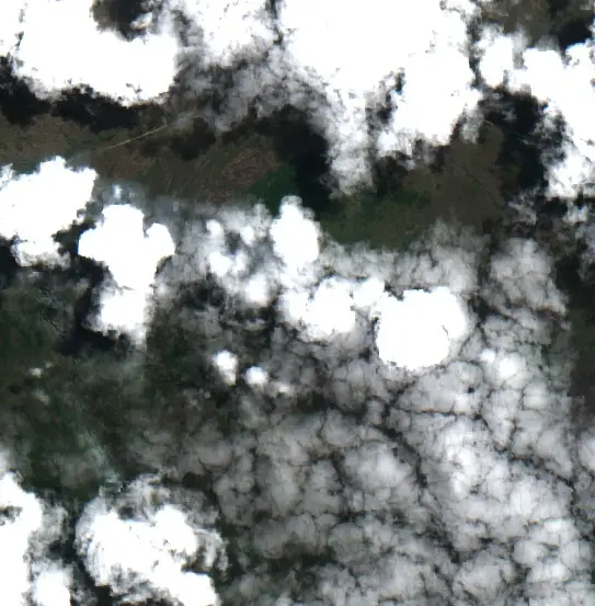 After — Lençóis (Sentinel-2, 2026-09-14)