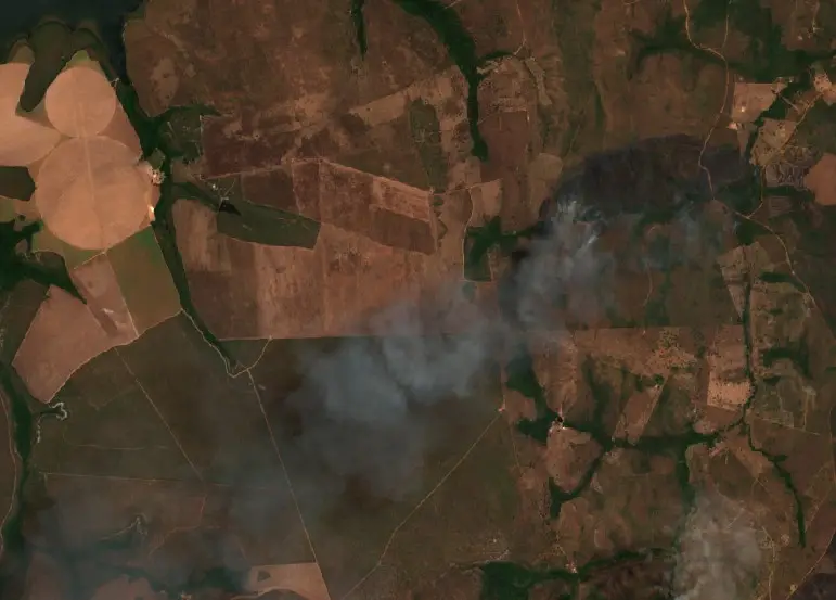 After — Miracema do Tocantins (Sentinel-2, 2026-09-20)