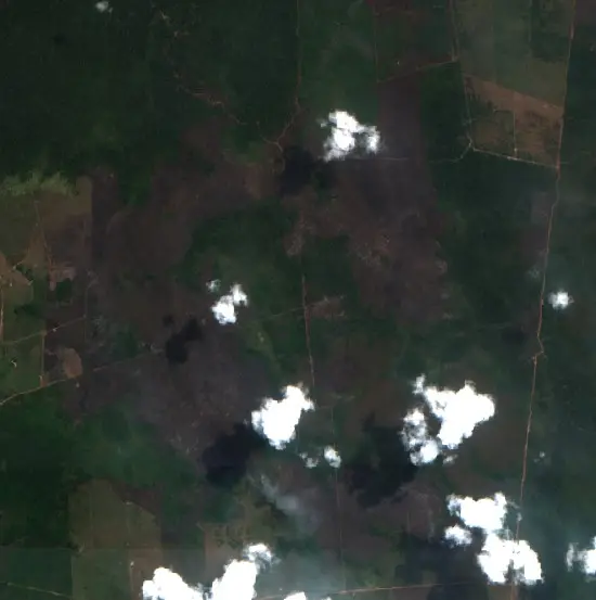 After — Lábrea (Sentinel-2, 2026-09-04)