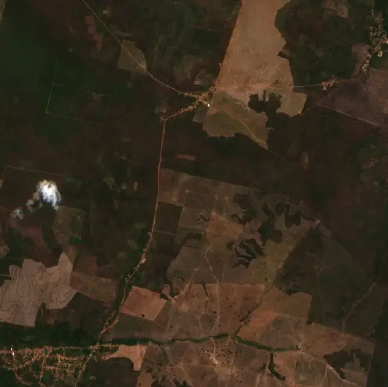After — Matões (Sentinel-2, 2026-10-07)