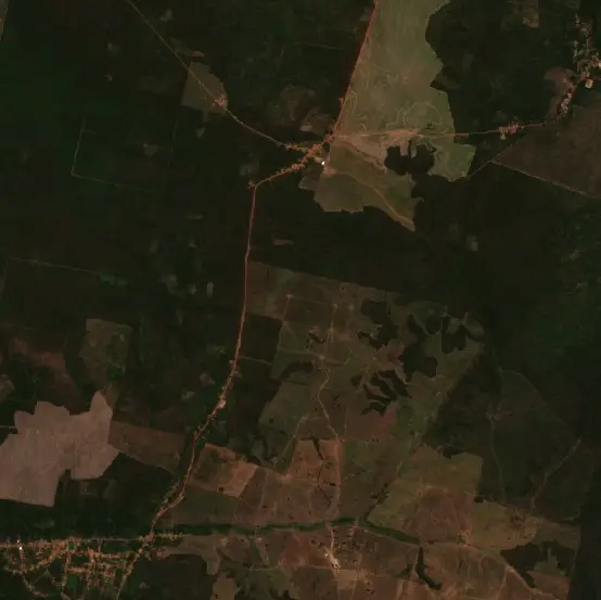 Before — Matões (Sentinel-2, 2026-08-26)