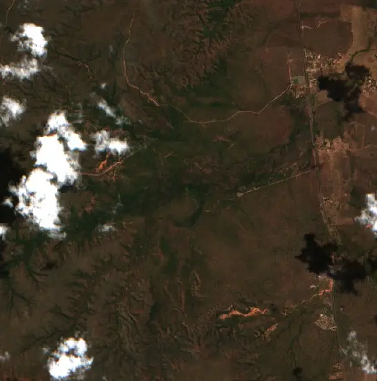After — Corrente (Sentinel-2, 2026-09-07)