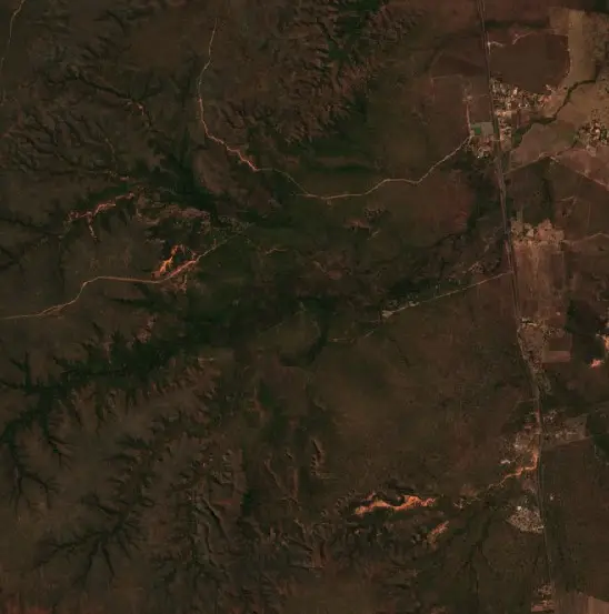 Before — Corrente (Sentinel-2, 2026-08-31)