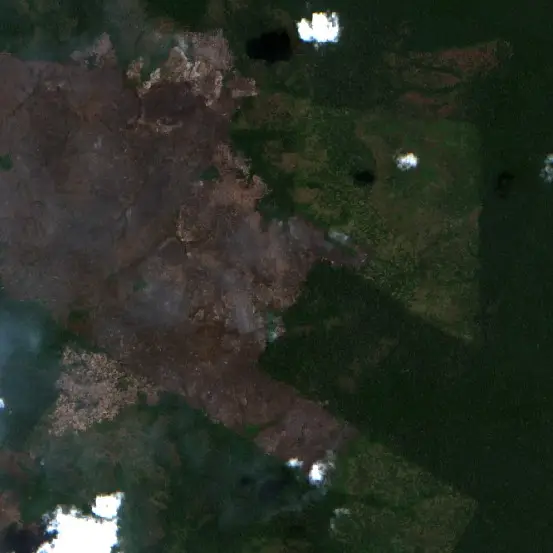 After — Novo Aripuanã (Sentinel-2, 2026-09-23)