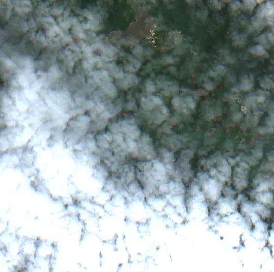 After — Tefé (Sentinel-2, 2026-10-01)