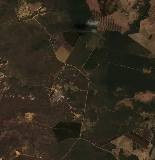 Depois — Encruzilhada (Sentinel-2, 2026-10-11)