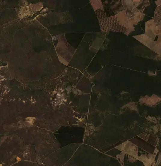 Antes — Encruzilhada (Sentinel-2, 2026-10-01)