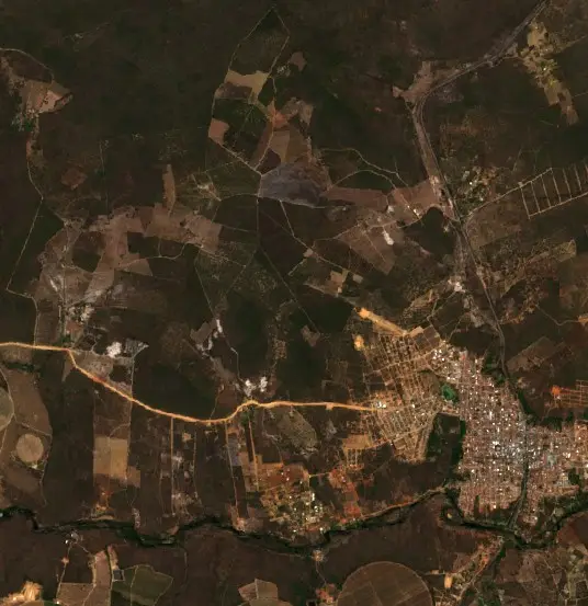 After — Cândido Sales (Sentinel-2, 2026-10-09)