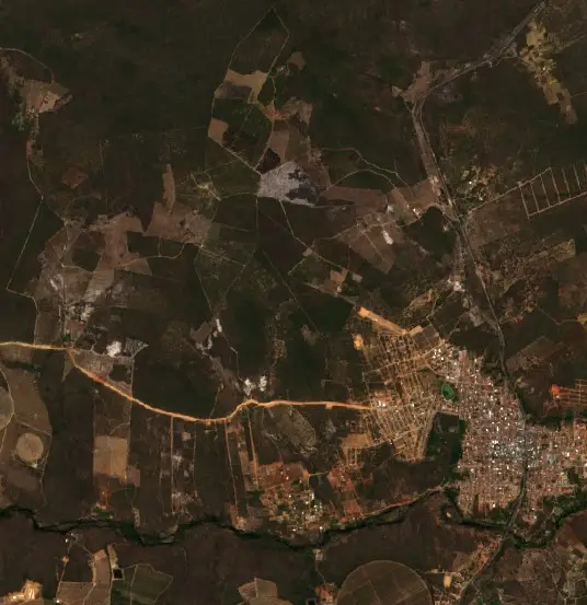Before — Cândido Sales (Sentinel-2, 2026-10-01)