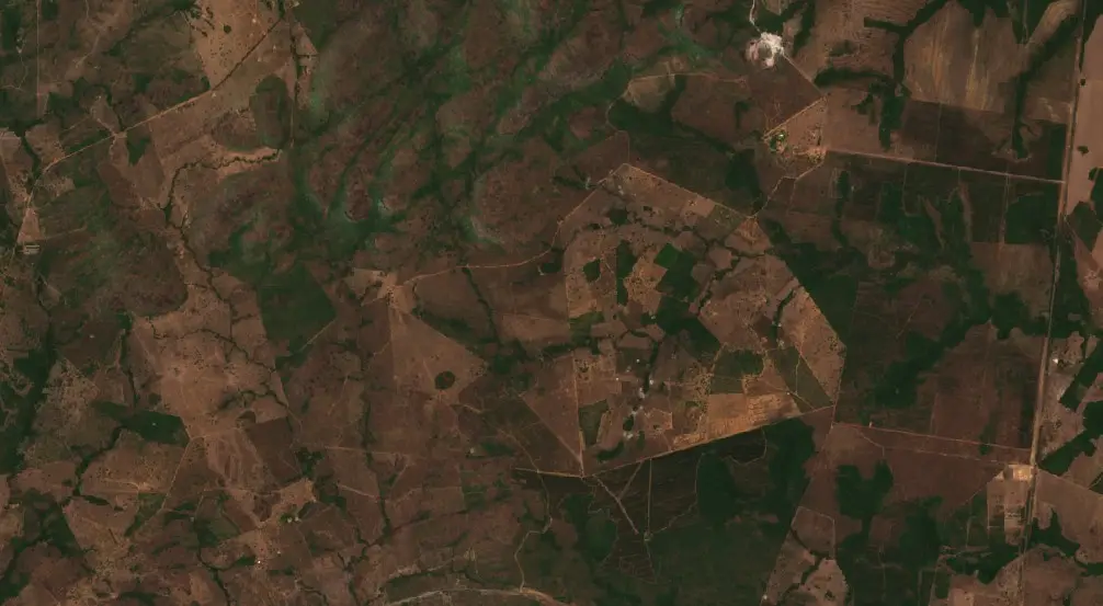 After — Pugmil (Sentinel-2, 2026-09-18)