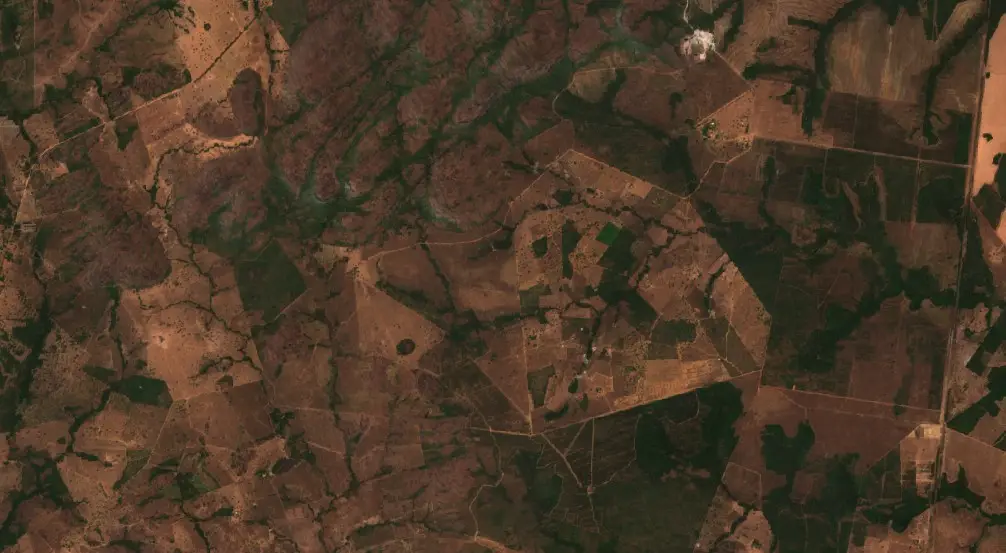 Before — Pugmil (Sentinel-2, 2026-08-31)