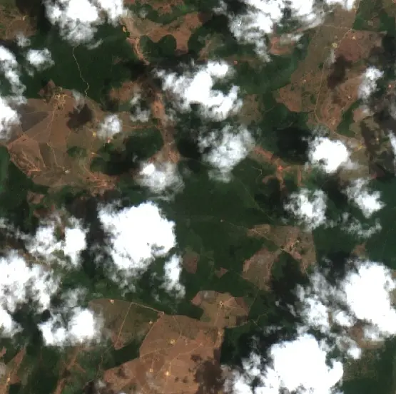 After — Brejo de Areia (Sentinel-2, 2026-10-18)
