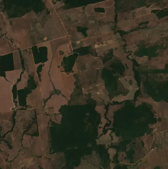 After — Guarantã do Norte (Sentinel-2, 2026-09-19)