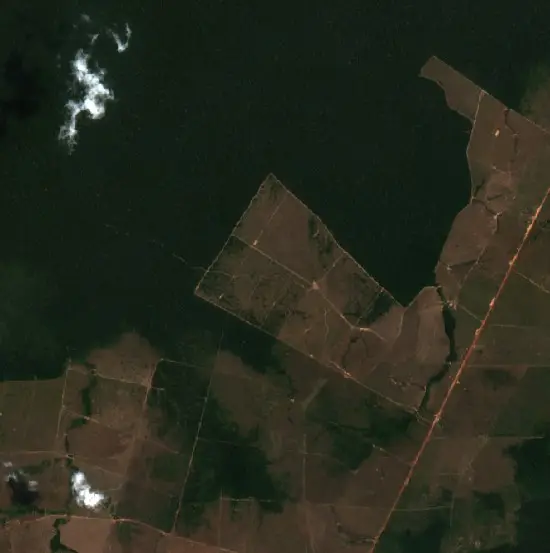 After — Colniza (Sentinel-2, 2026-10-08)