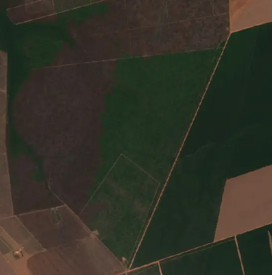 After — União do Sul (Sentinel-2, 2026-10-09)