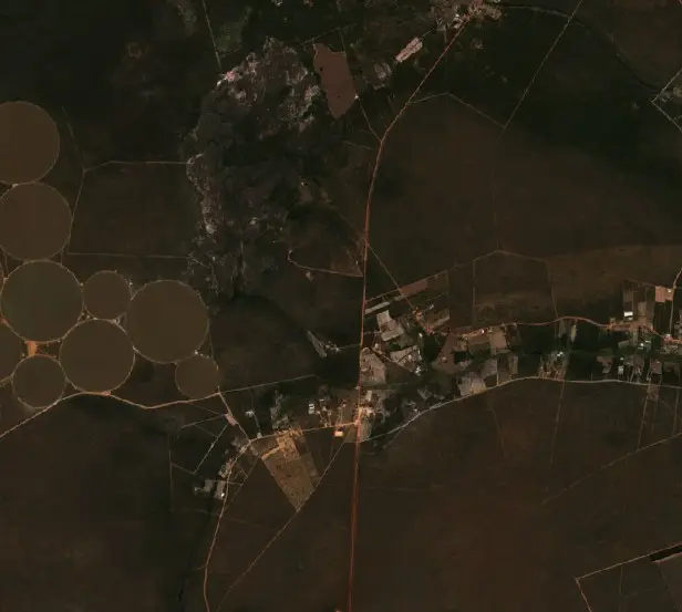 Before — Mucugê (Sentinel-2, 2026-08-22)