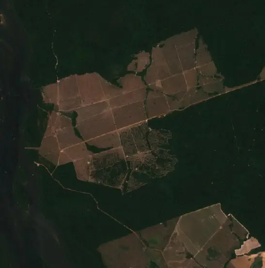 After — Nova Bandeirantes (Sentinel-2, 2026-09-15)