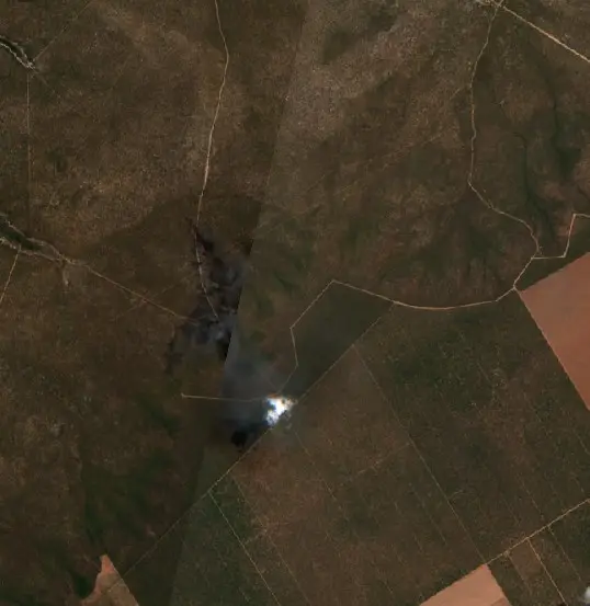 Depois — Bonito de Minas (Sentinel-2, 2026-10-17)