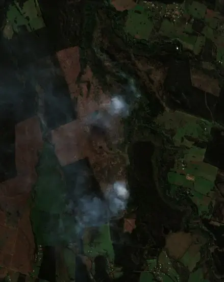 Después — Collipulli (Sentinel-2, 2026-09-09)