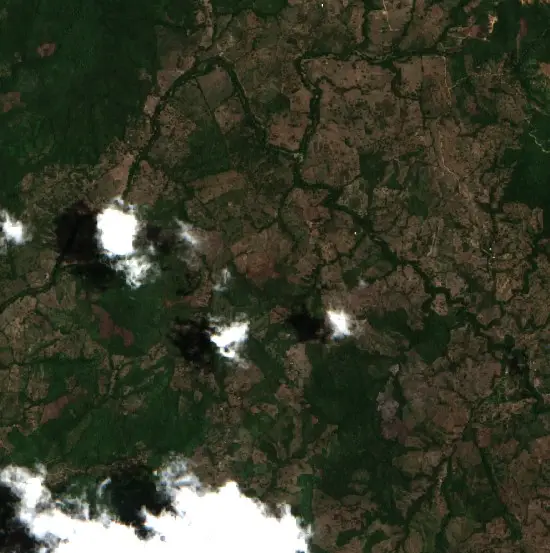 Antes — Pelaya (Sentinel-2, 2026-08-25)