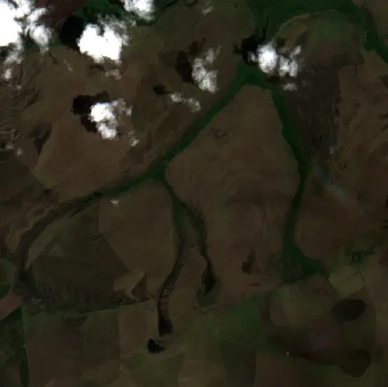 Antes — La Primavera (Sentinel-2, 2026-09-28)