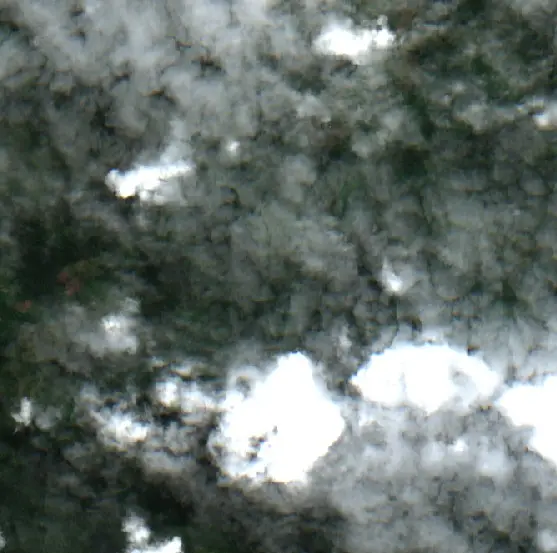Before — Puerto Guzmán (Sentinel-2, 2026-08-27)