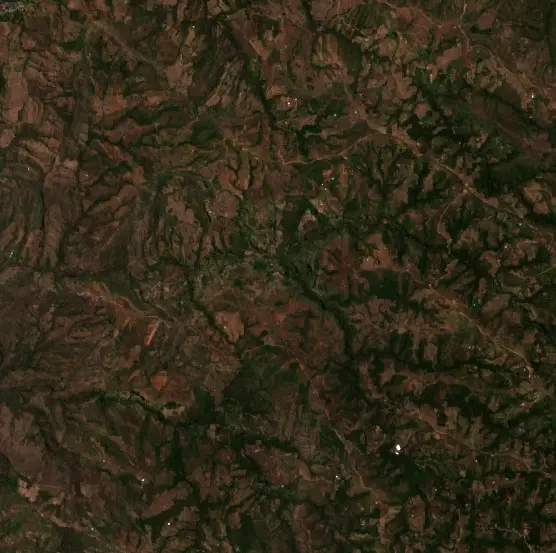 Antes — Rosas (Sentinel-2, 2026-08-10)