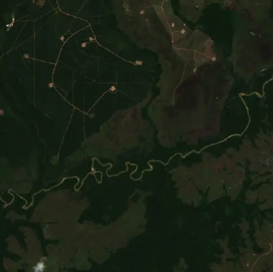 Antes — Puerto Gaitán (Sentinel-2, 2026-08-12)