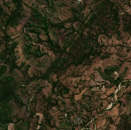 Before — Ortega (Sentinel-2, 2026-08-10)