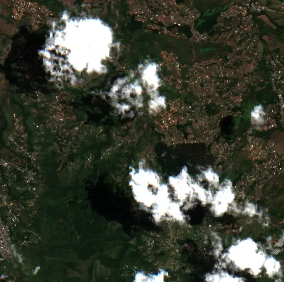 Before — Dagua (Sentinel-2, 2026-08-10)