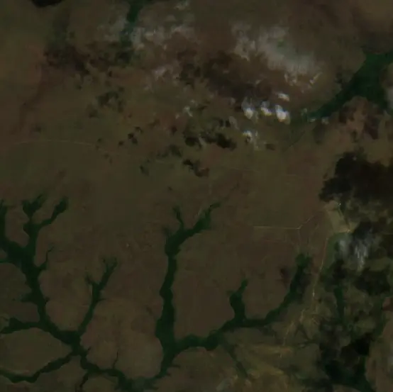 Before — La Primavera (Sentinel-2, 2026-08-11)