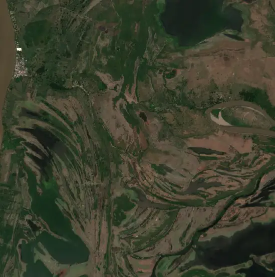 Después — Santa Cruz de Mompox (Sentinel-2, 2026-09-09)